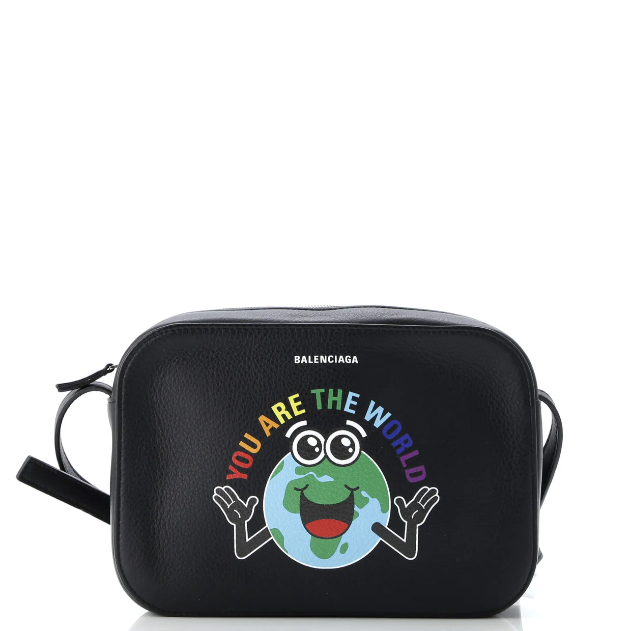 Everyday Camera Bag Printed Leather Small - Deep Luxury