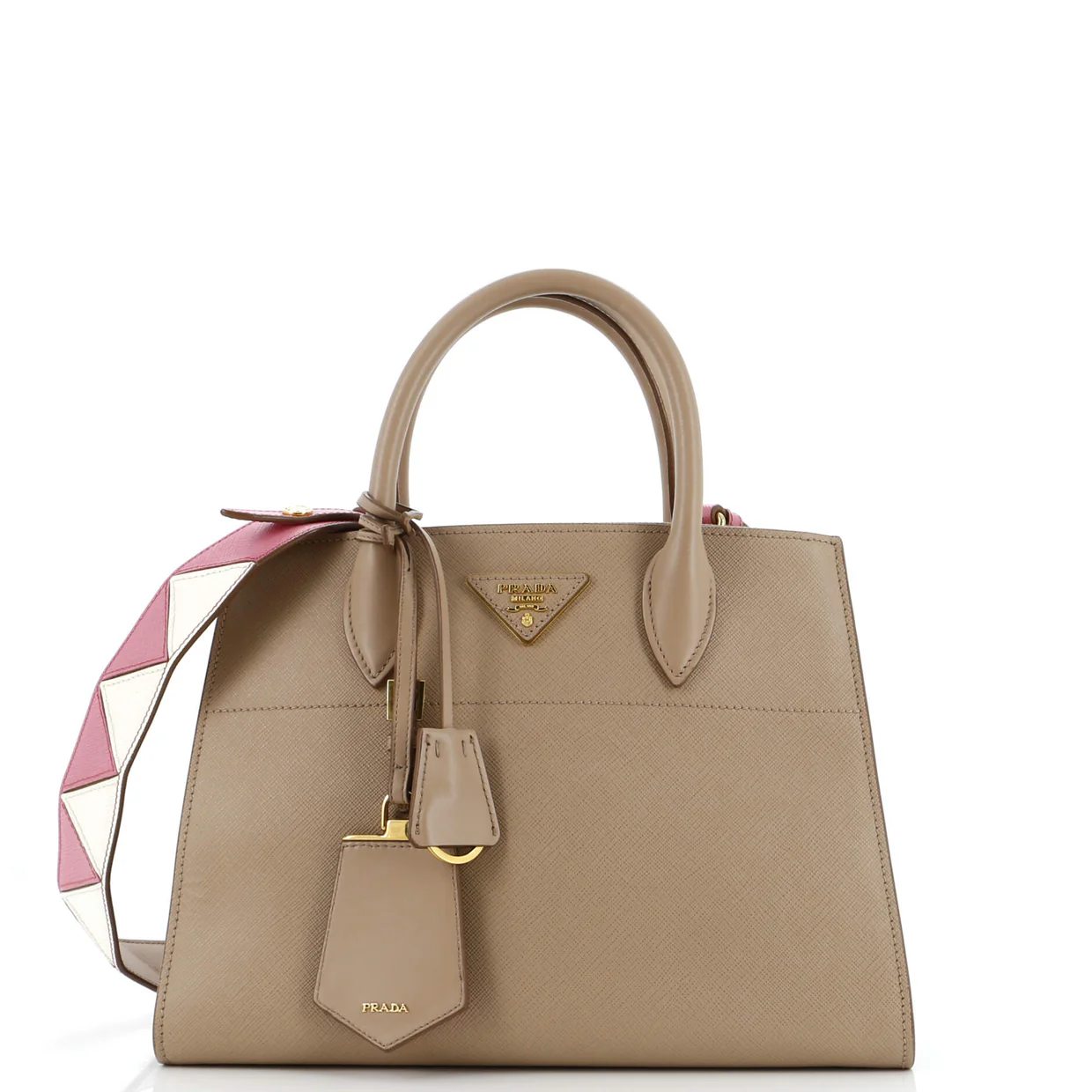 Paradigme Tote Saffiano Leather Medium - Deep Luxury