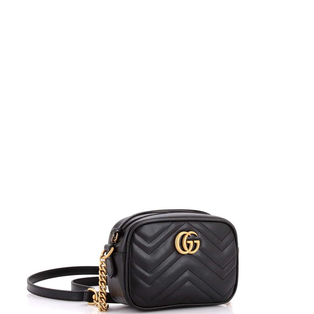 GG Marmont Shoulder Bag Matelasse Leather Mini - Deep Luxury