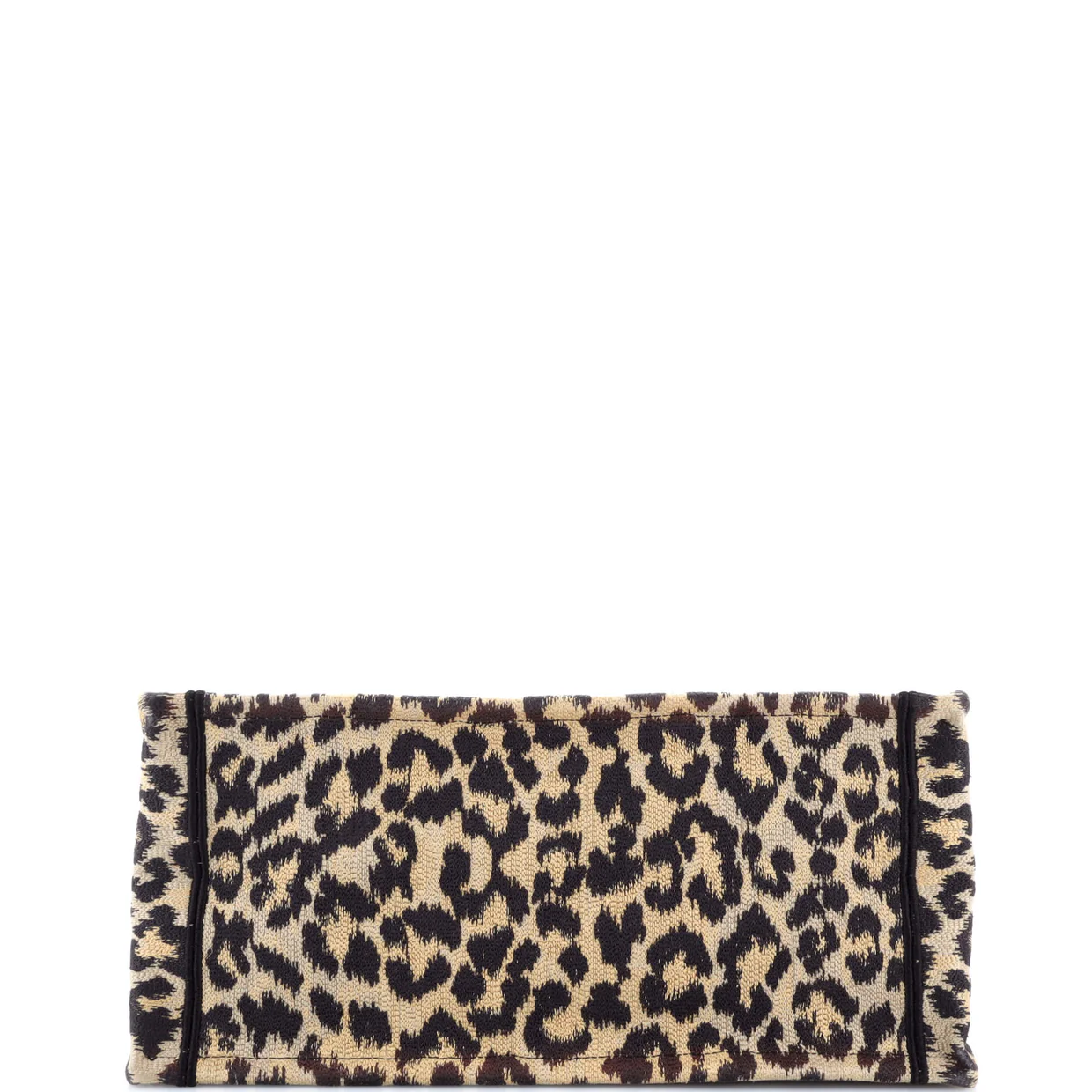 Book Tote Embroidered Canvas Medium - Deep Luxury