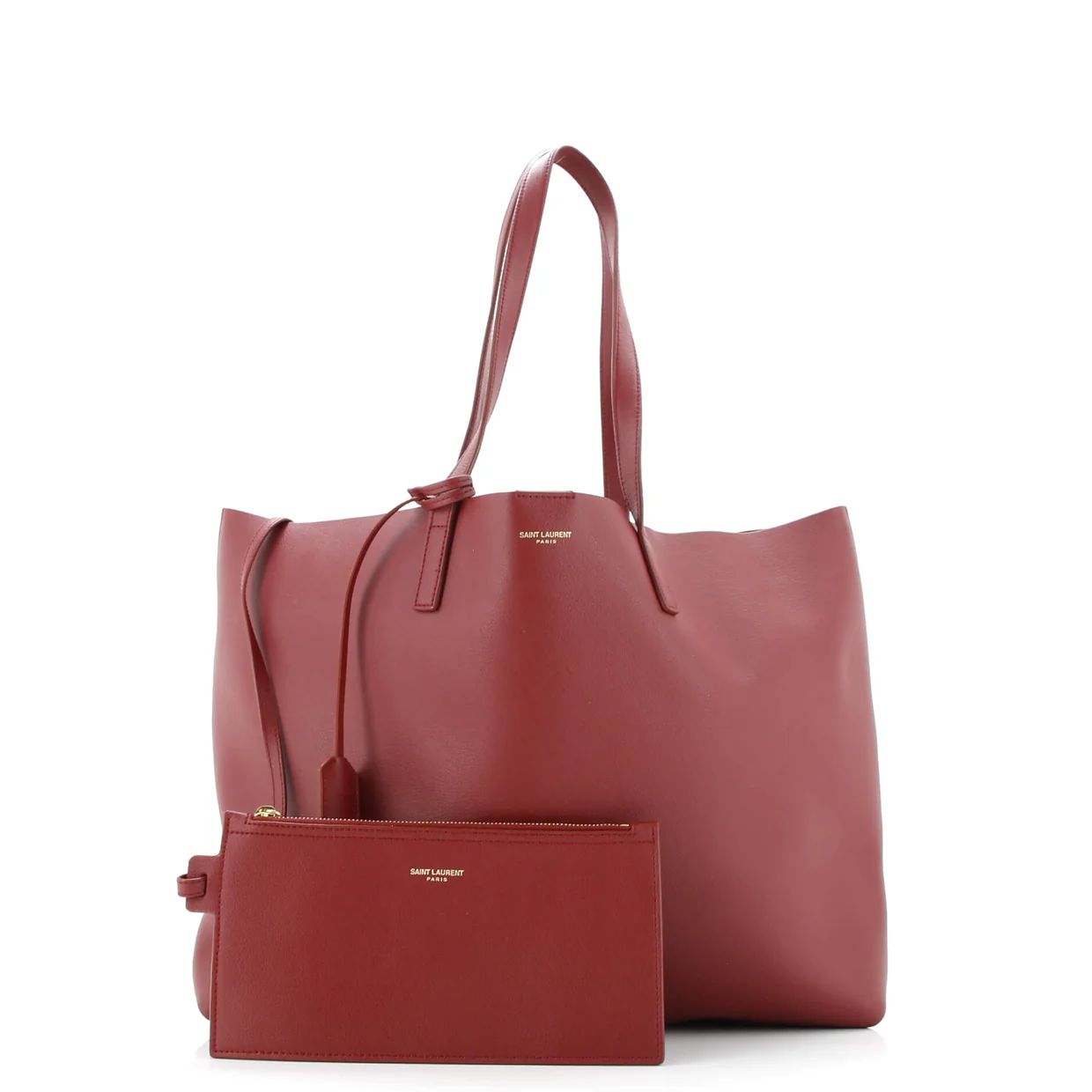 Shopper Tote Leather Large - Deep Luxury