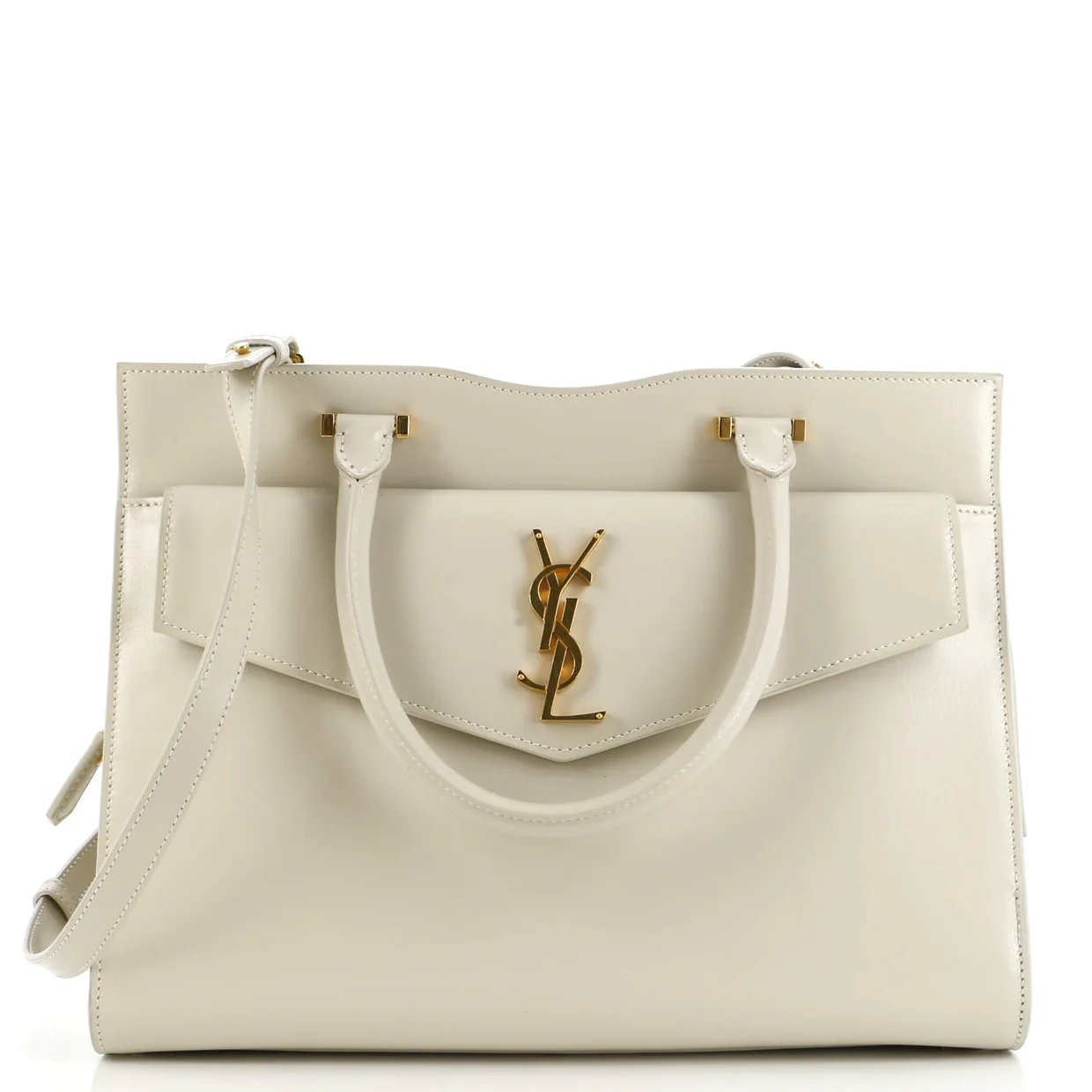 Uptown Tote Leather Medium - Deep Luxury