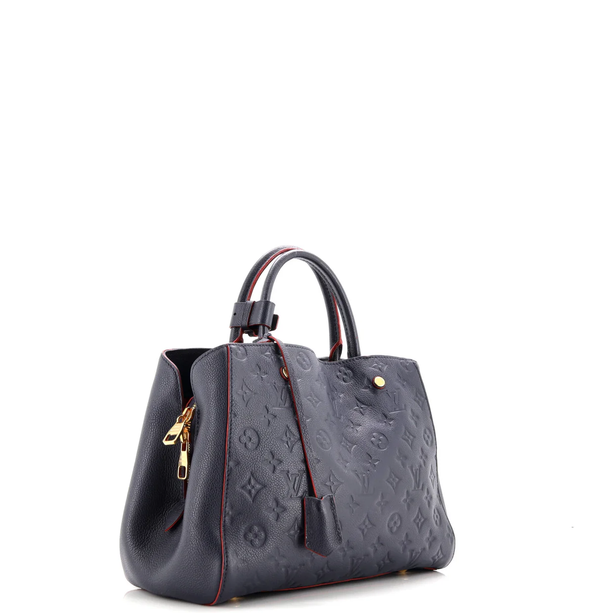 Montaigne Handbag Monogram Empreinte Leather MM - Deep Luxury