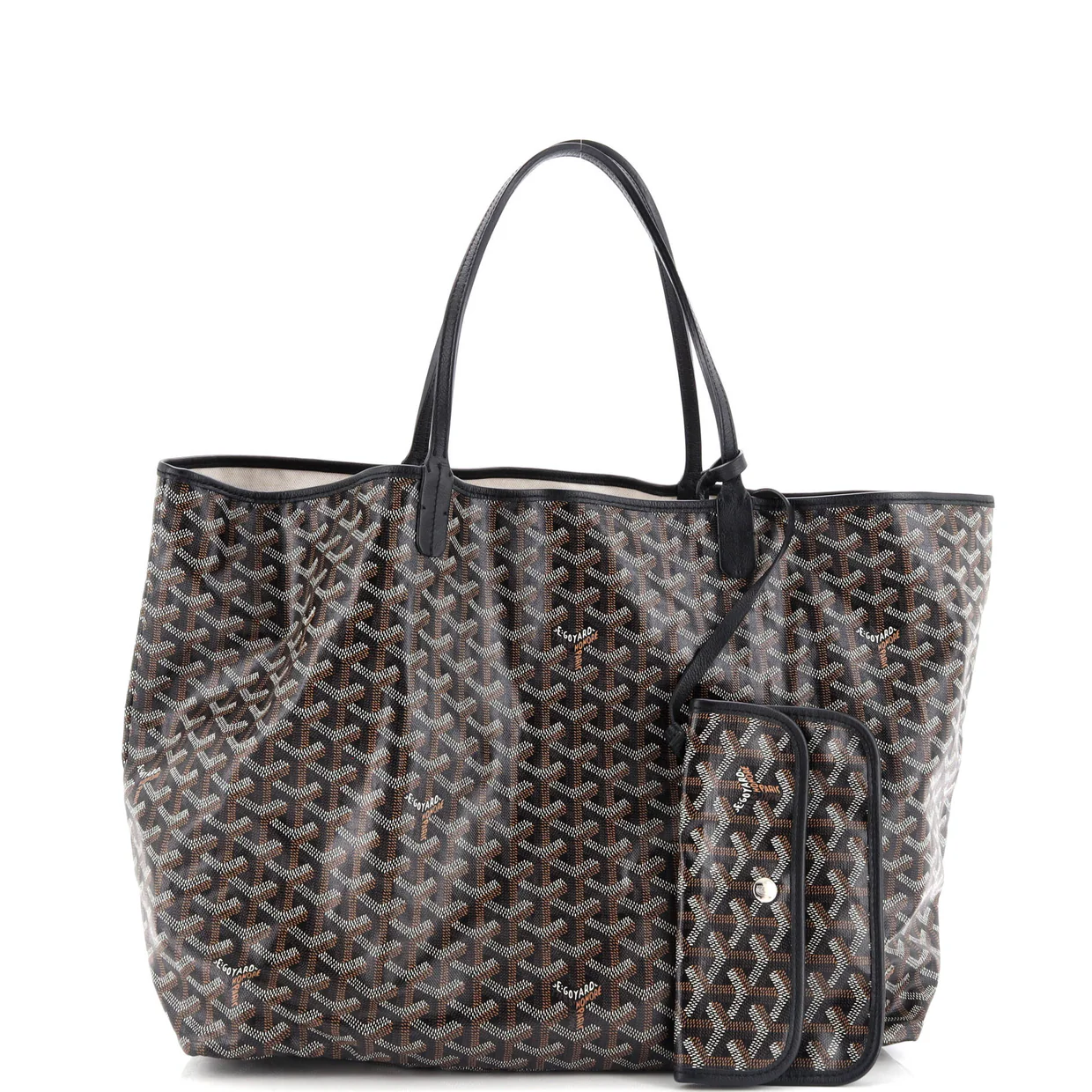 Saint Louis Tote Printed Coated Canvas PM - Deep Luxury
