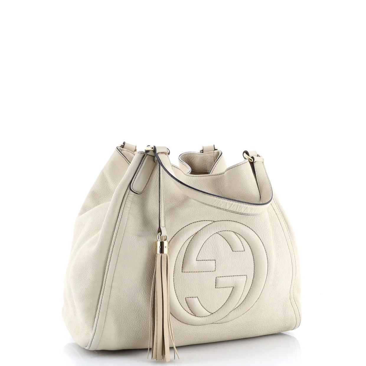 Soho Shoulder Bag Leather Medium - Deep Luxury