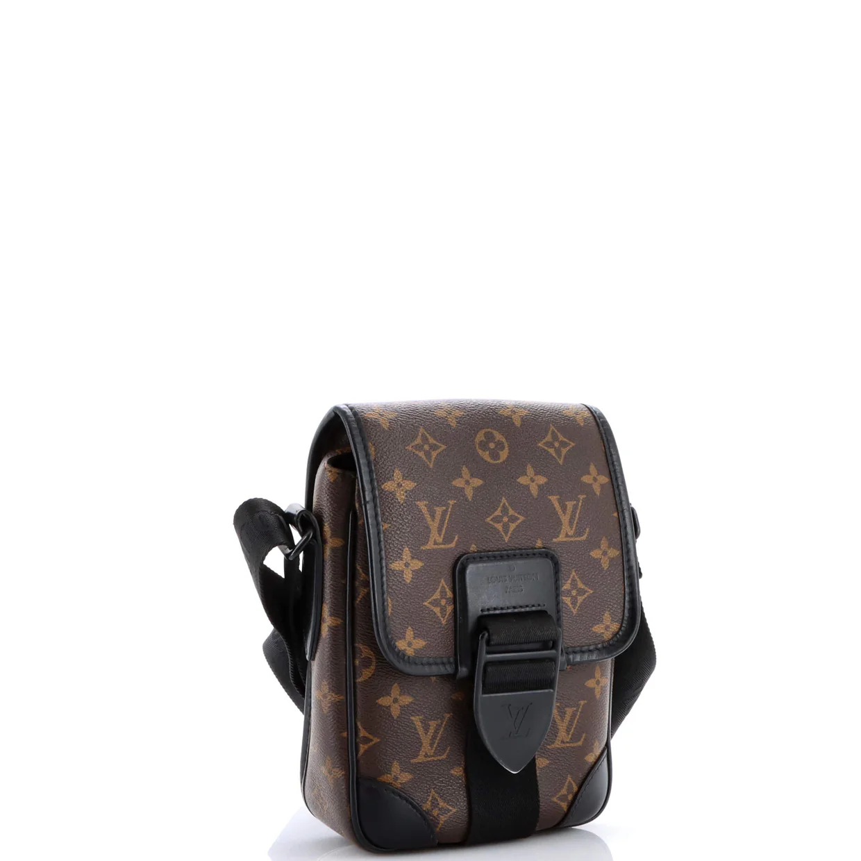 Archy Messenger Bag Macassar Monogram Canvas PM - Deep Luxury
