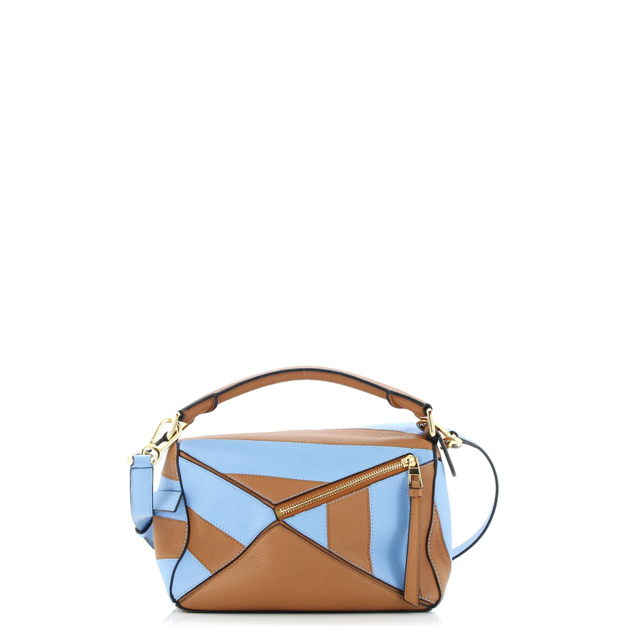 Puzzle Bag Patchwork Leather Small - Deep Luxury