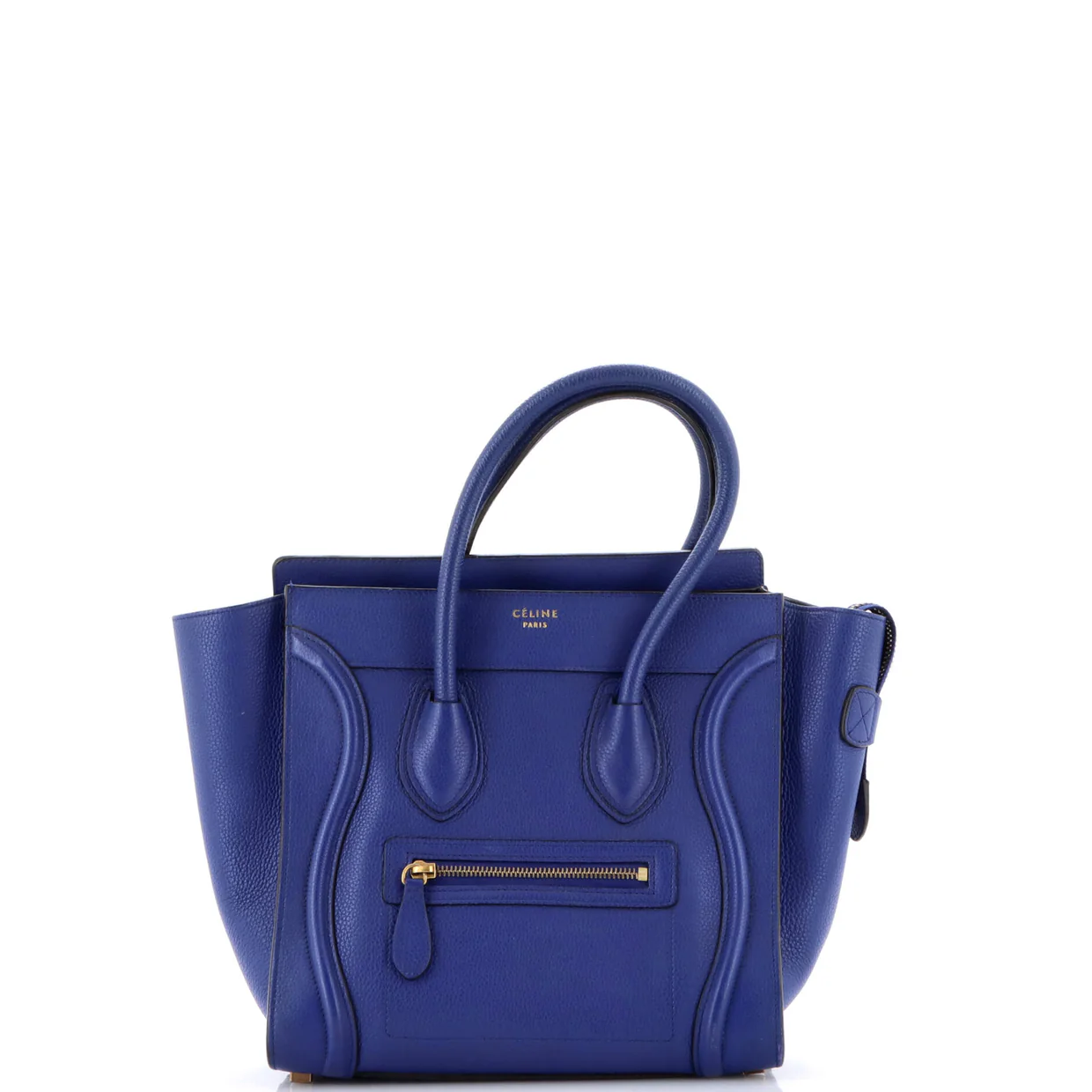 Luggage Bag Grainy Leather Micro - Deep Luxury