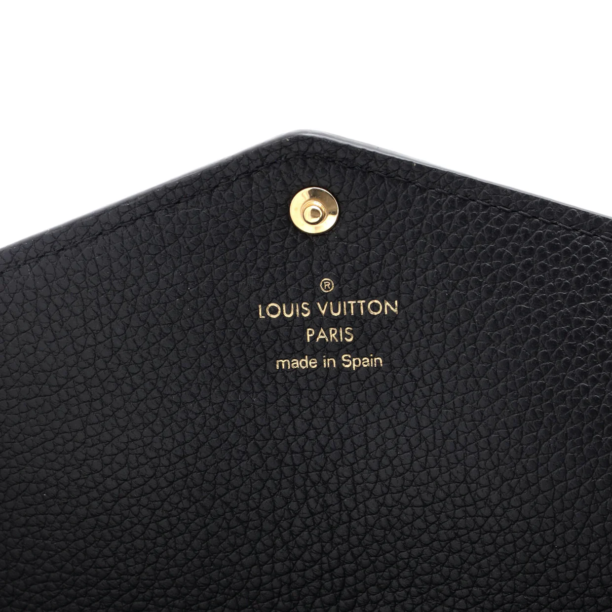 Sarah Wallet NM Monogram Empreinte Leather - Deep Luxury