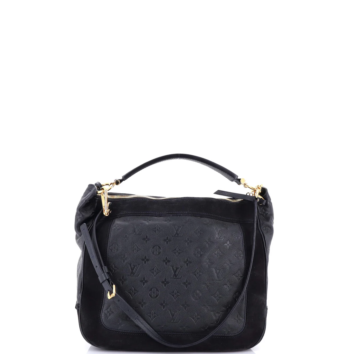 Audacieuse Handbag Monogram Empreinte Leather MM - Deep Luxury