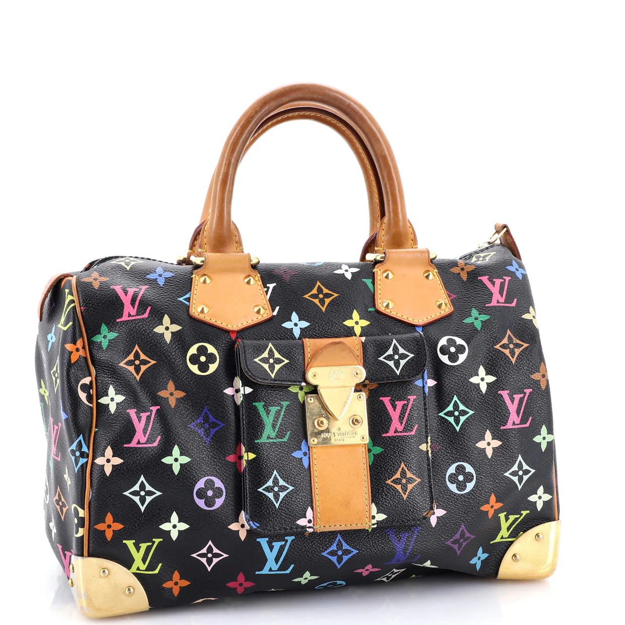 Speedy Handbag Monogram Multicolor 30 - Deep Luxury
