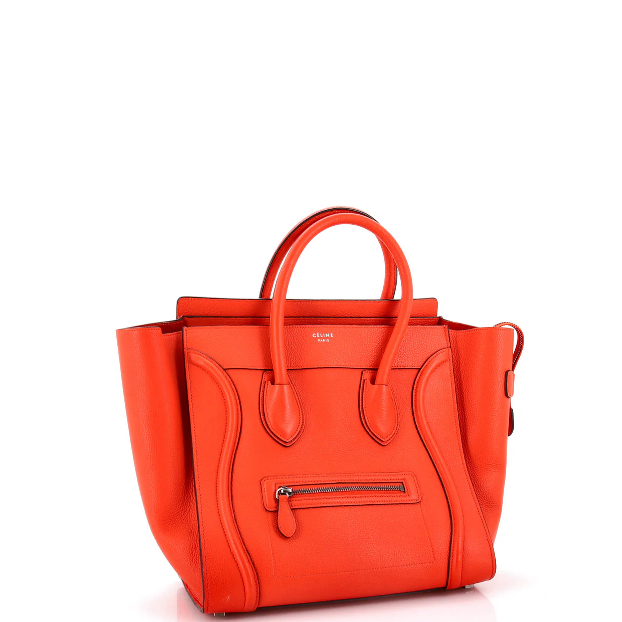 Luggage Bag Grainy Leather Mini - Deep Luxury