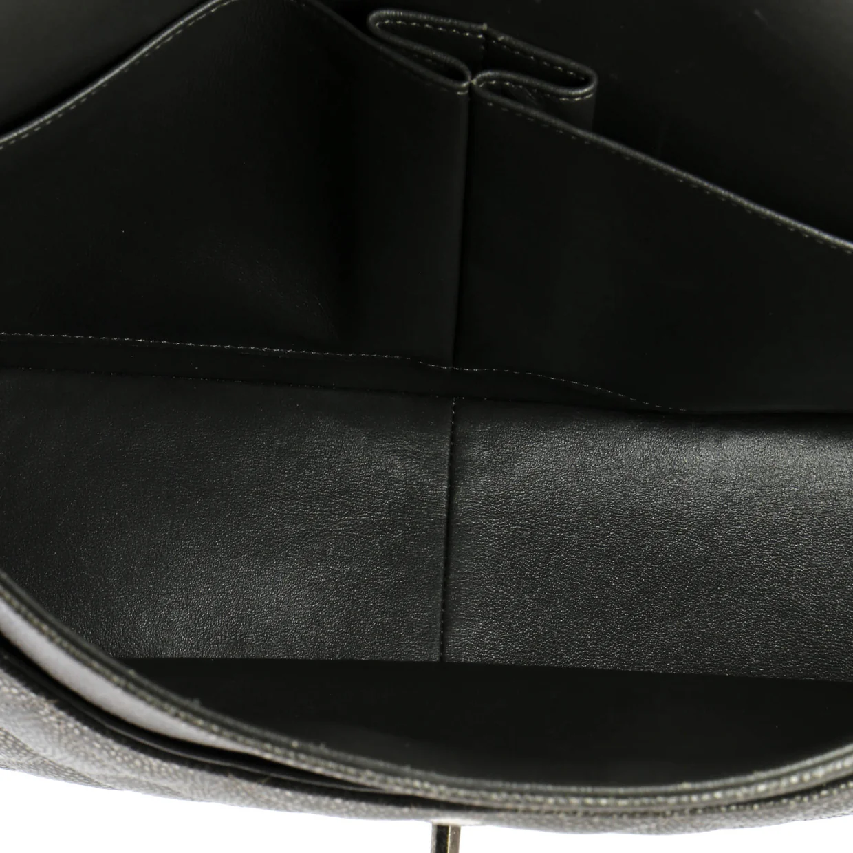 Classic Double Flap Bag Quilted Metallic Caviar Jumbo - Deep Luxury