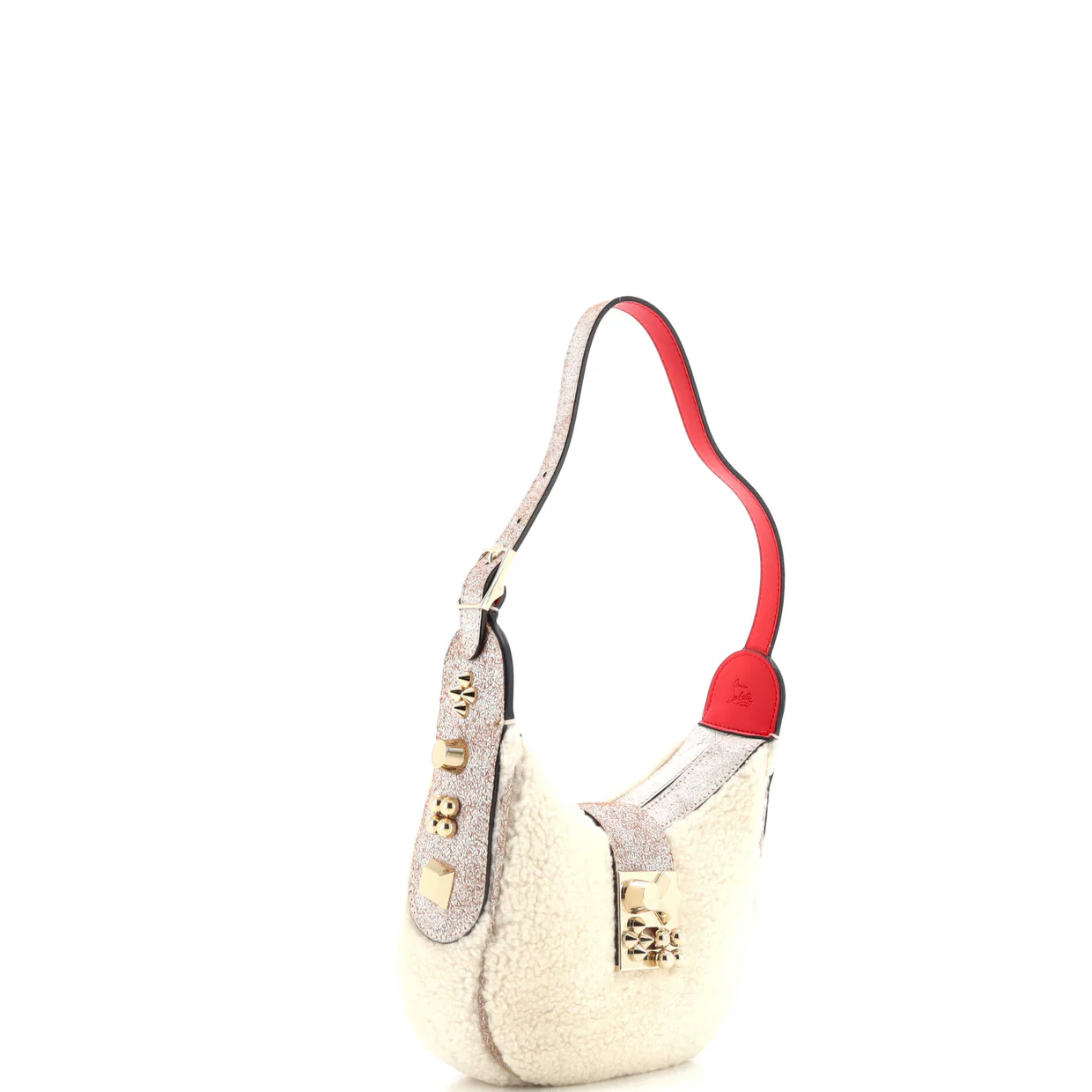 Carasky Hobo Shearling with Leather Mini - Deep Luxury