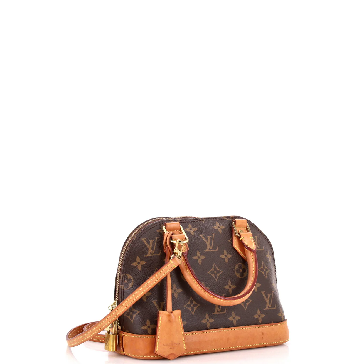 Alma Handbag Monogram Canvas BB - Deep Luxury