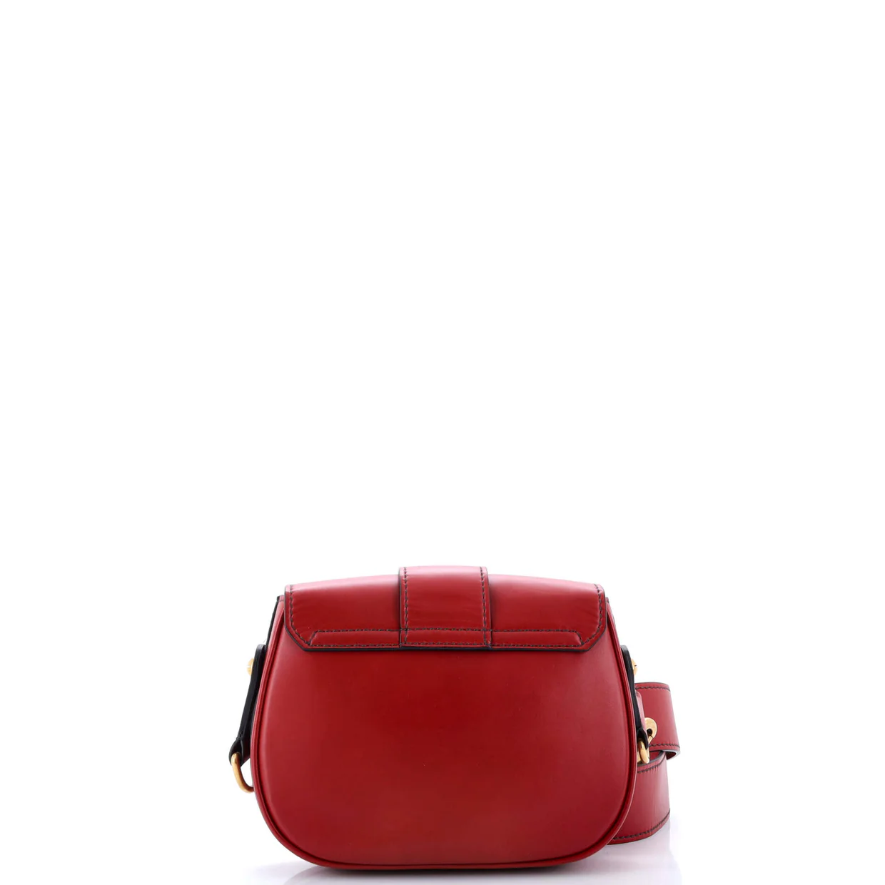 D-Fence Saddle Bag Leather Mini - Deep Luxury