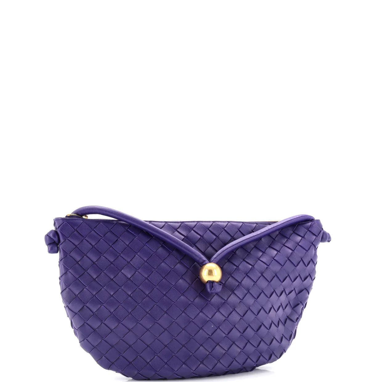 Turn Pouch Intrecciato Nappa Medium - Deep Luxury