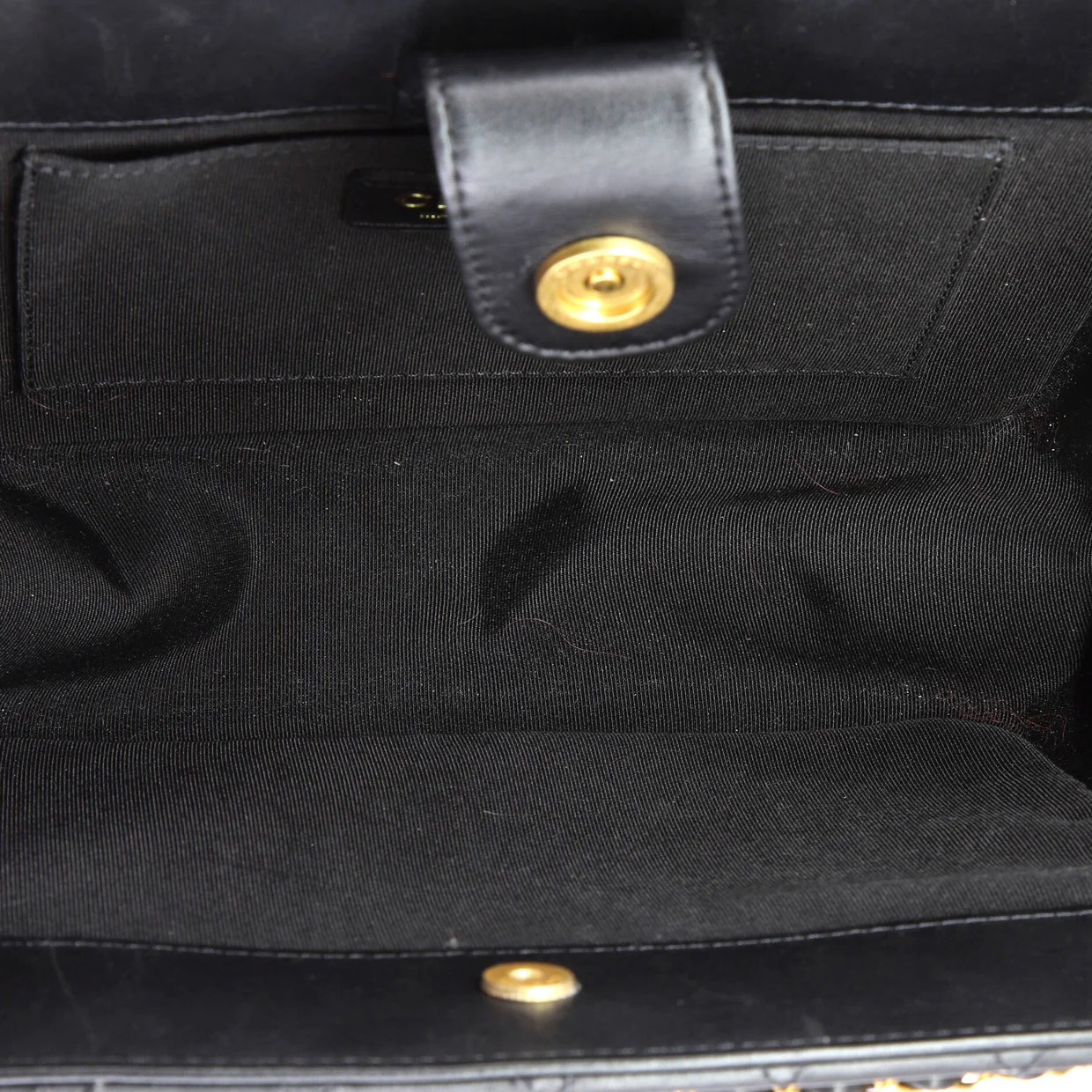 Once Upon A Time Accordion Tote Quilted Calfskin Small - Deep Luxury