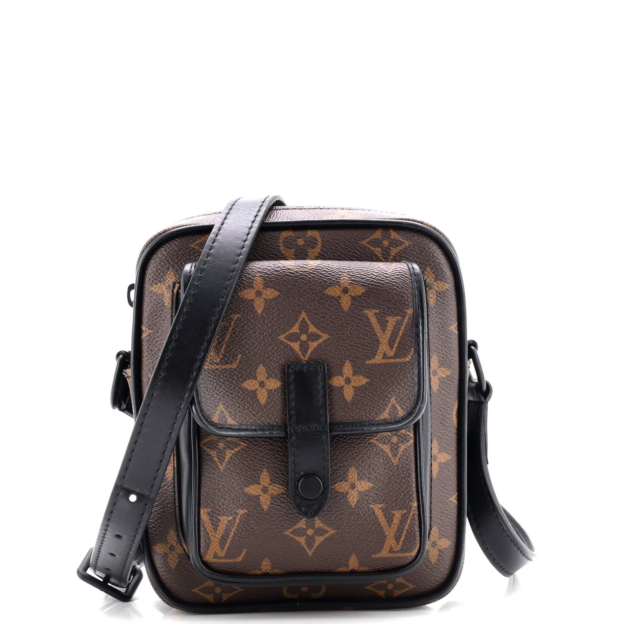 Christopher Wearable Wallet Macassar Monogram Canvas - Deep Luxury