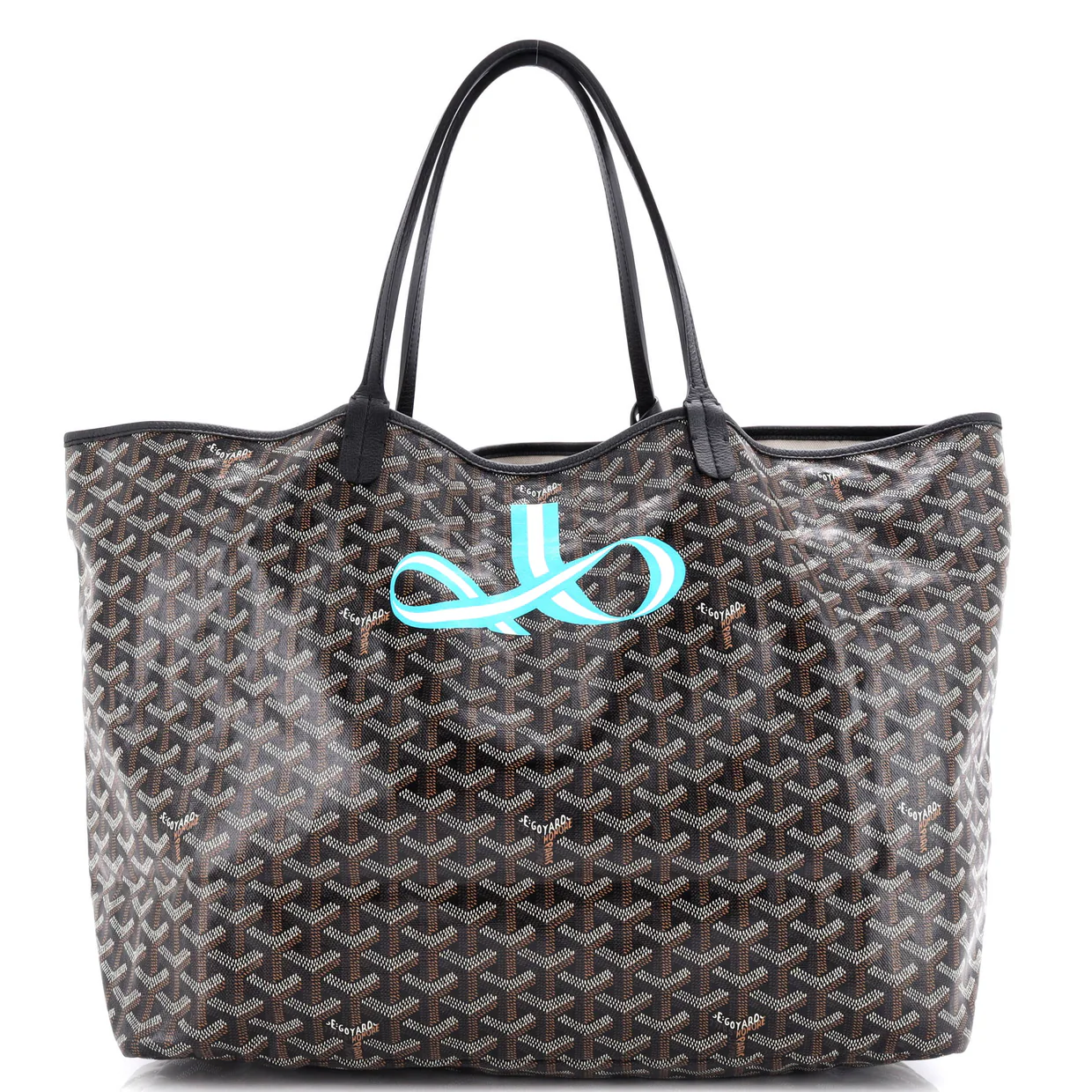 Saint Louis Tote Printed Coated Canvas GM - Deep Luxury