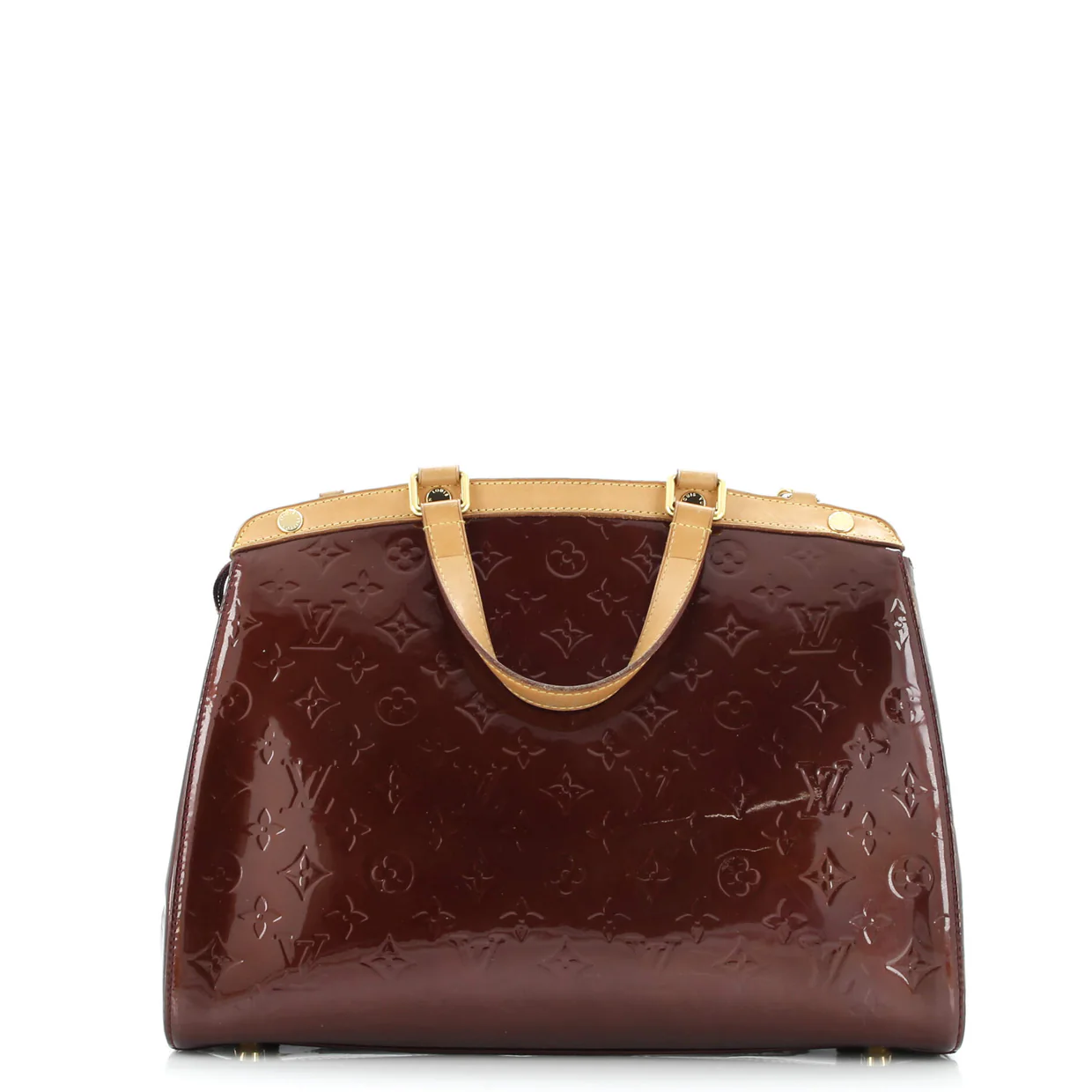 Brea Handbag Monogram Vernis GM - Deep Luxury