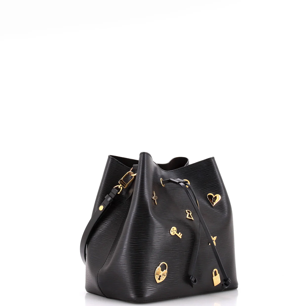 NeoNoe Handbag Love Lock Epi Leather - Deep Luxury