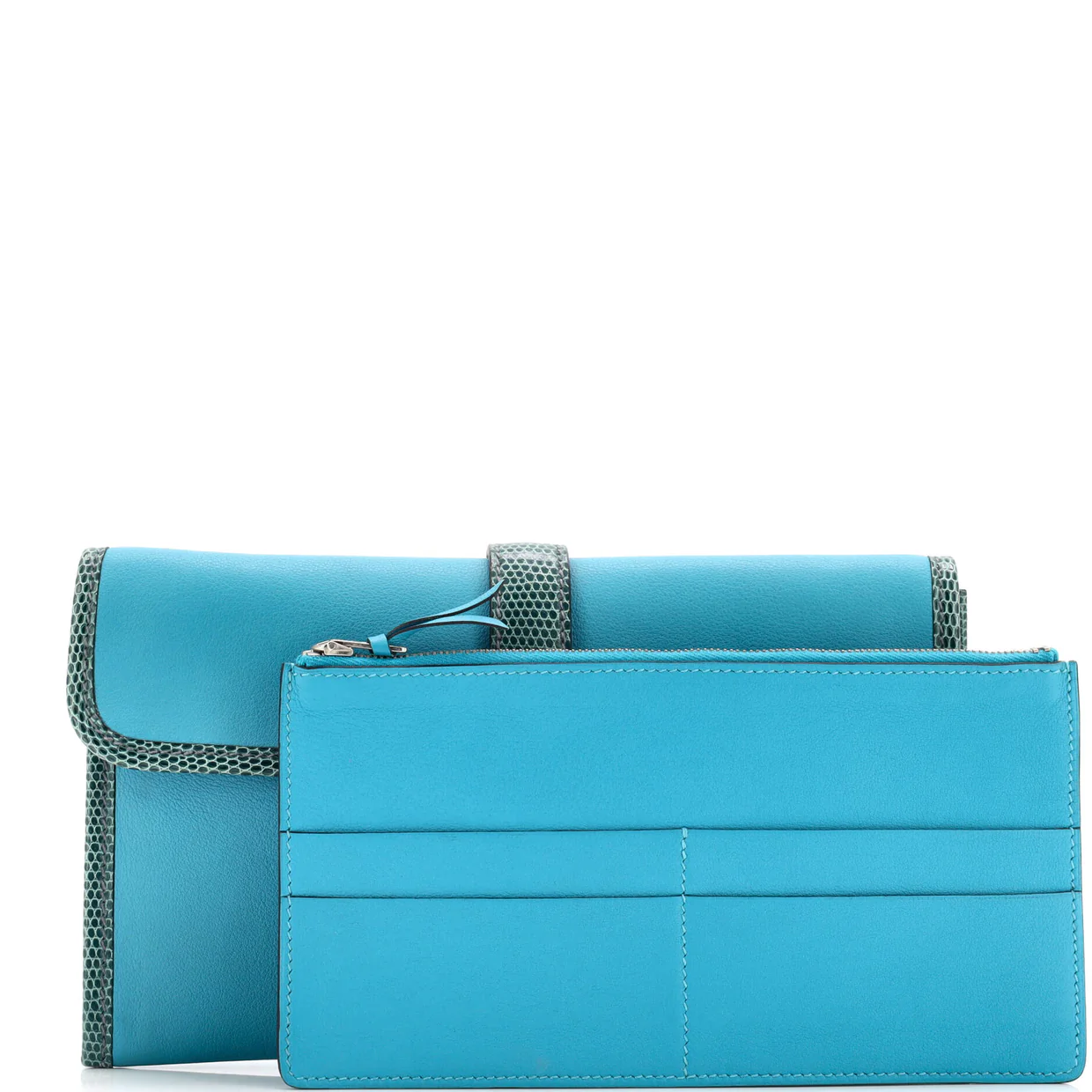 Jige Duo Clutch Swift with Lizard - Deep Luxury