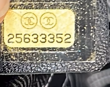 Logo Camellia Shopping Tote Printed Coated Canvas Medium - Deep Luxury