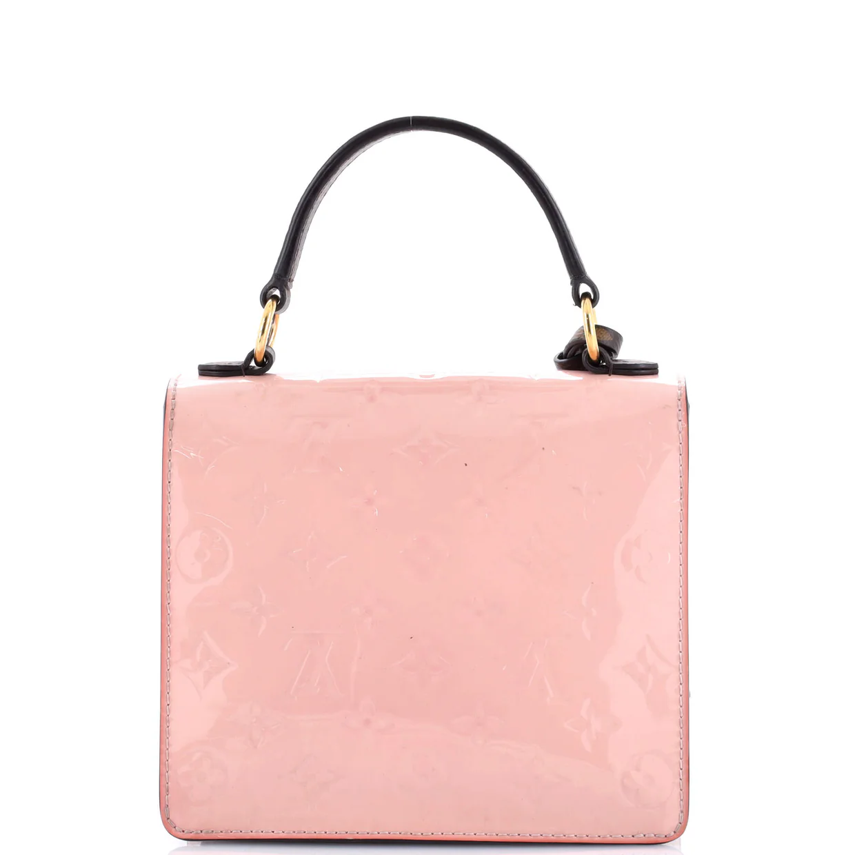 Spring Street NM Handbag Monogram Vernis with Monogram Canvas and Epi Leather - Deep Luxury