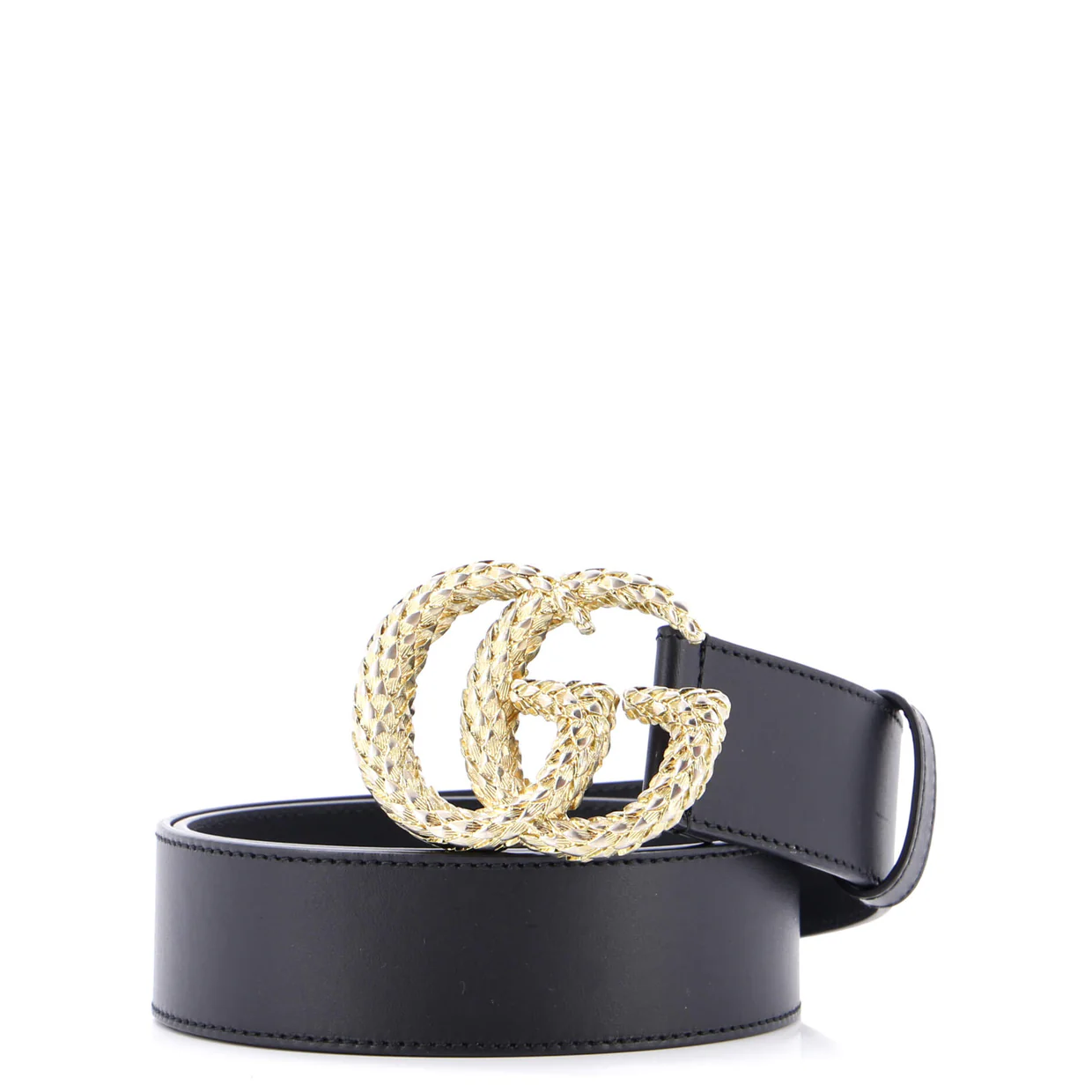 Scales GG Marmont Belt Leather Wide - Deep Luxury