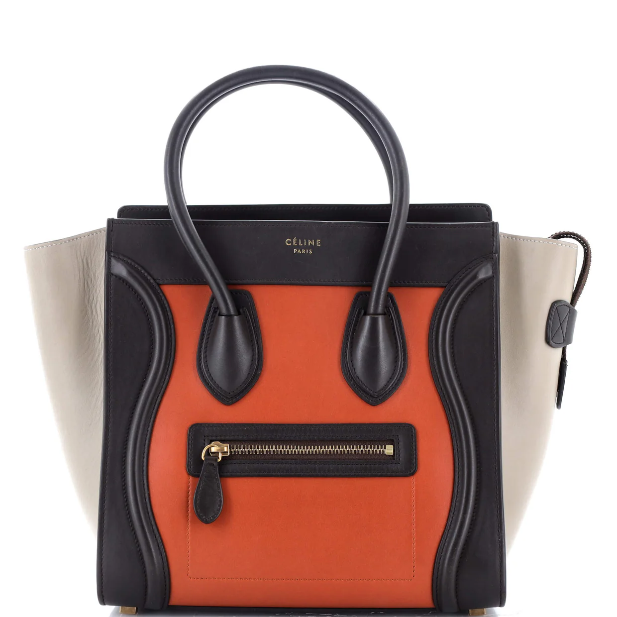 Luggage Bag Smooth Leather Micro - Deep Luxury