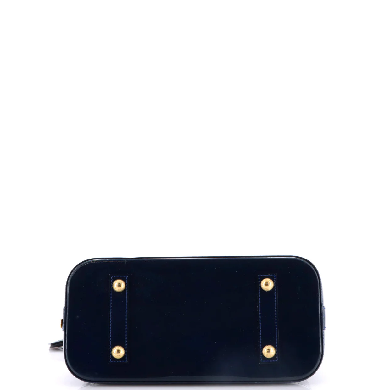 Alma Handbag Monogram Vernis PM - Deep Luxury