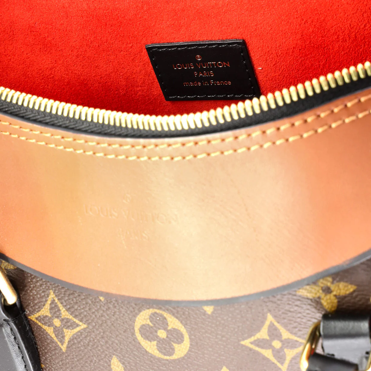 Tuileries Handbag Monogram Canvas with Leather - Deep Luxury