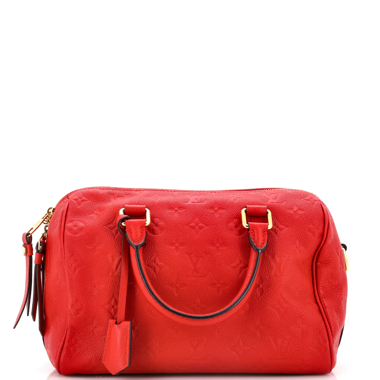 Speedy Bandouliere Bag Monogram Empreinte Leather 25 - Deep Luxury