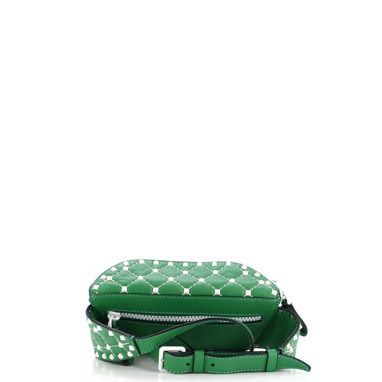 Rockstud Spike Belt Bag Quilted Leather Small - Deep Luxury