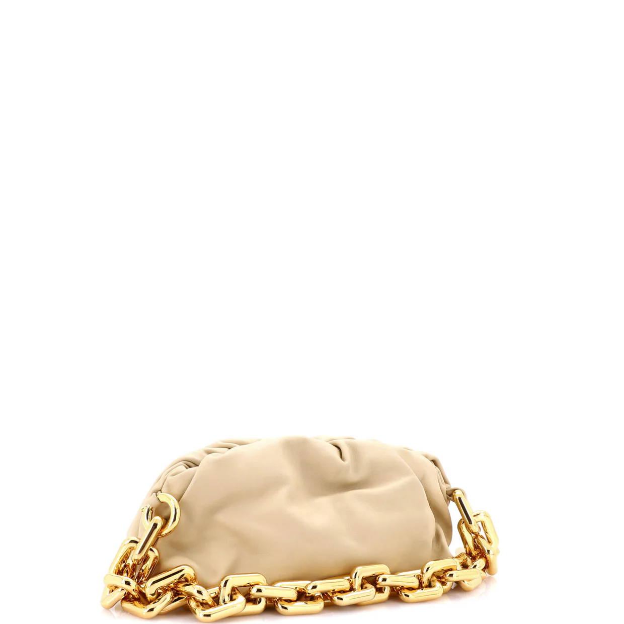 The Chain Pouch Leather Teen - Deep Luxury