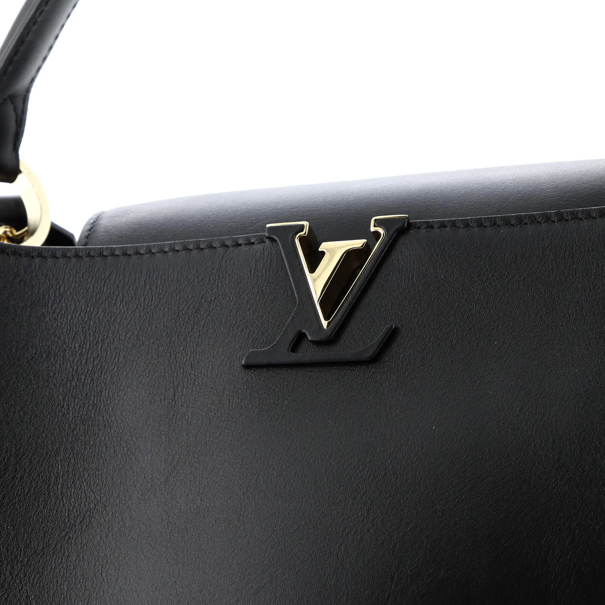 Capucines Souple Bag Leather GM - Deep Luxury