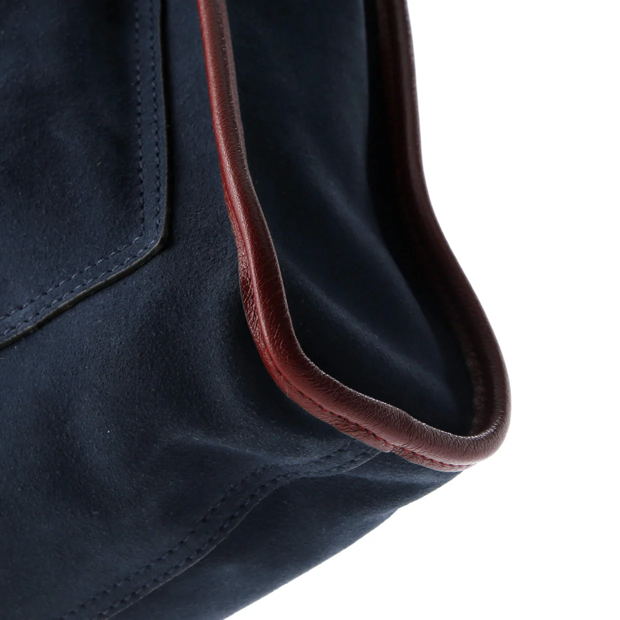 Rajah Chain Tote Suede XL - Deep Luxury