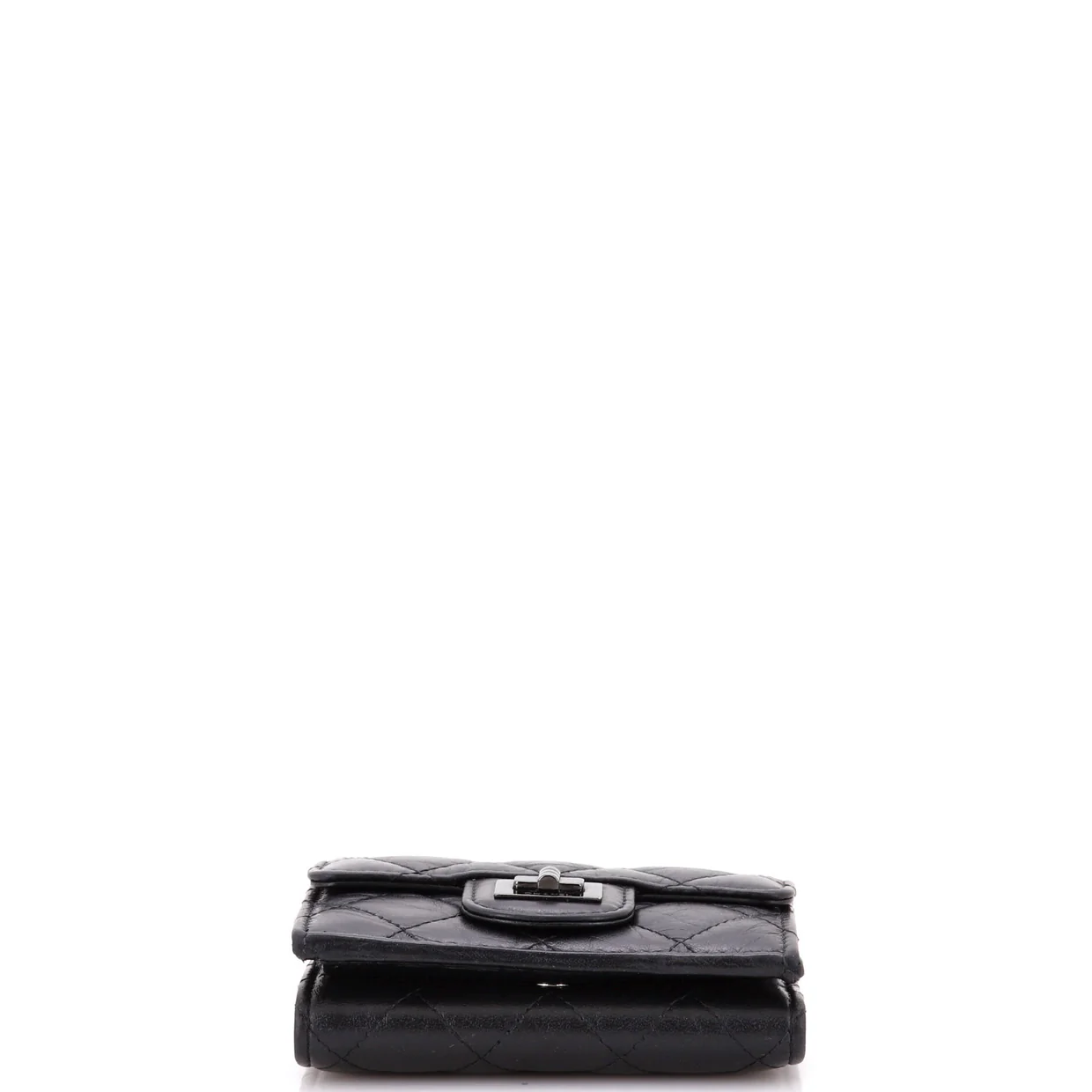 Reissue Compact Wallet Quilted Aged Calfskin - Deep Luxury