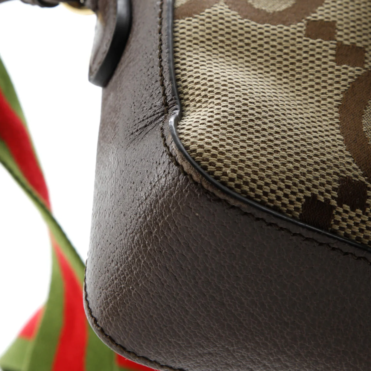 Messenger Bag Jumbo GG Canvas - Deep Luxury