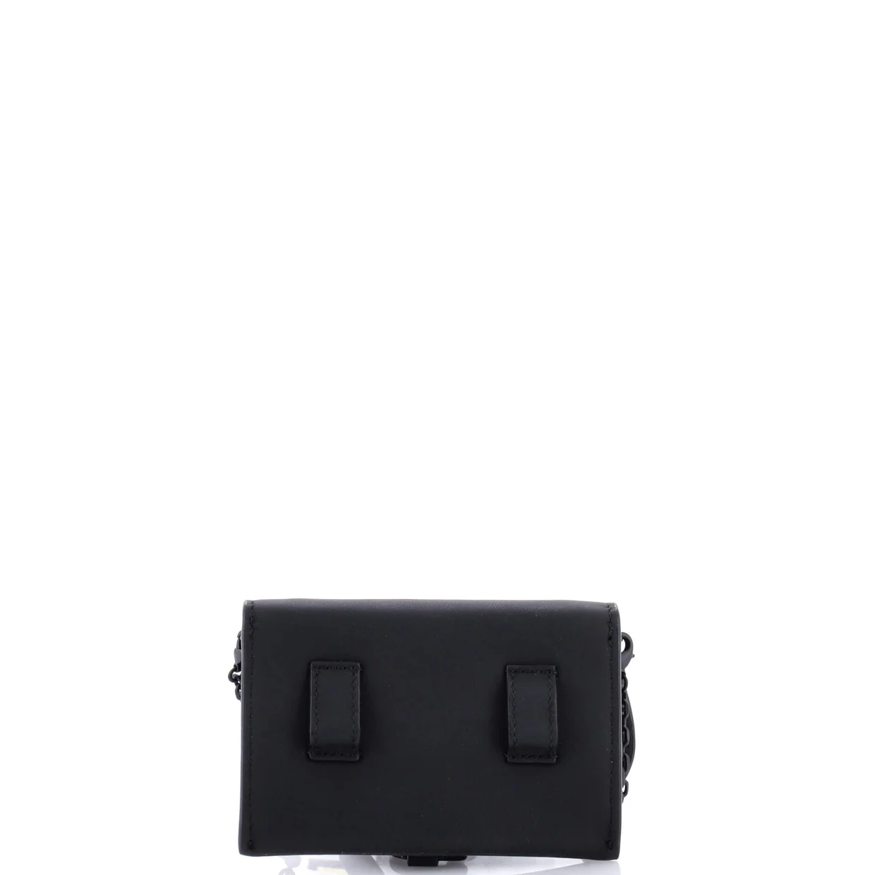 Ultra Matte Saddle Nano Pouch Leather - Deep Luxury