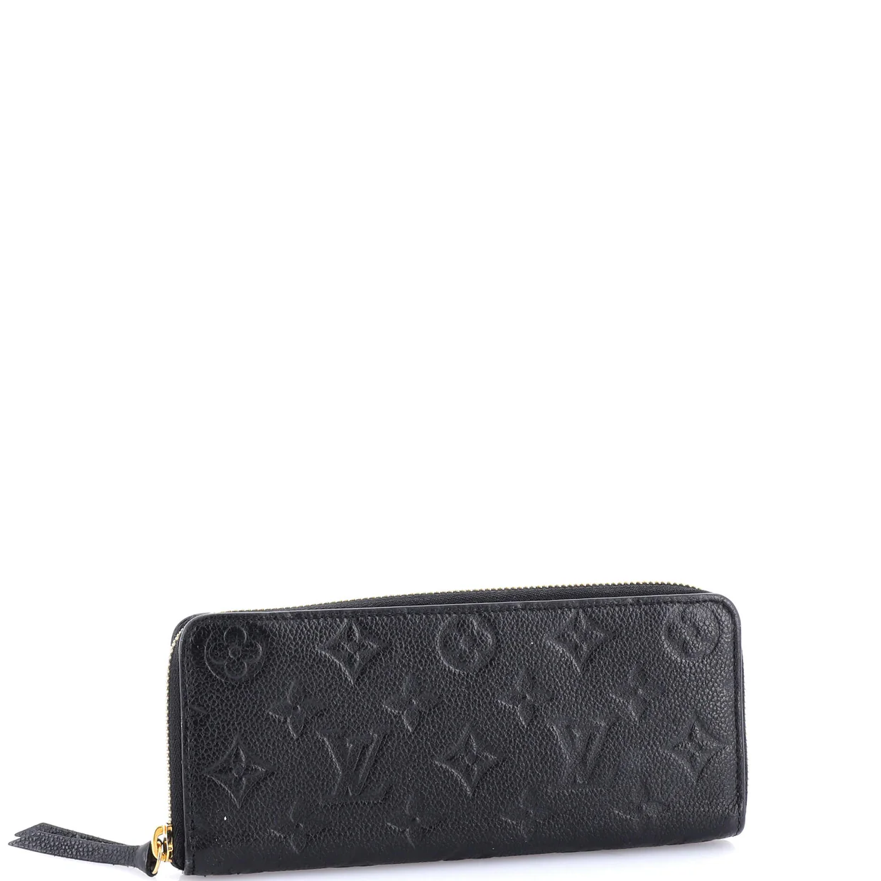 Clemence Wallet Monogram Empreinte Leather - Deep Luxury