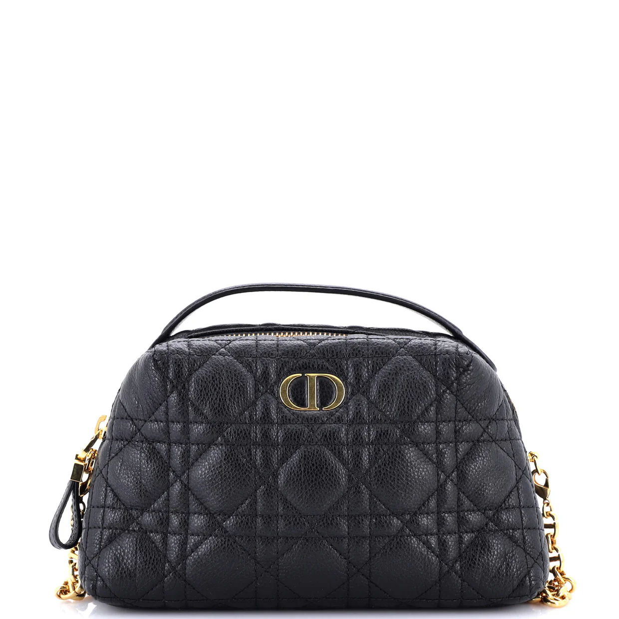 Caro D-Cosy Bag Quilted Calfskin Mini - Deep Luxury
