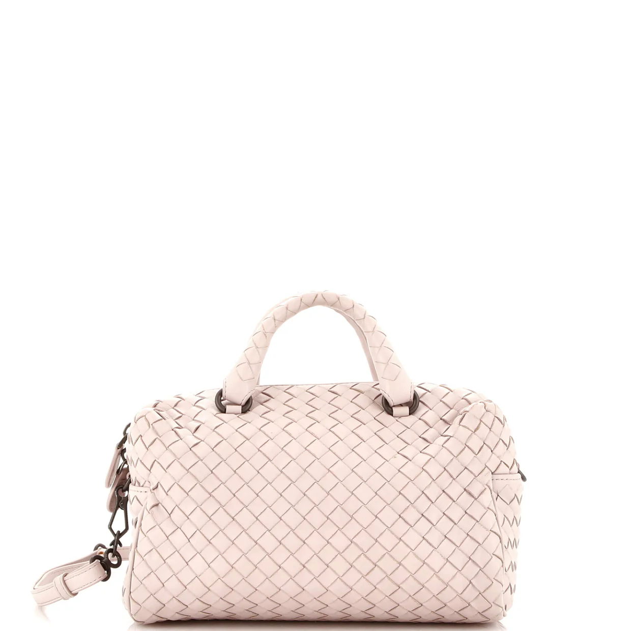 Convertible Boston Bag Intrecciato Nappa Mini - Deep Luxury