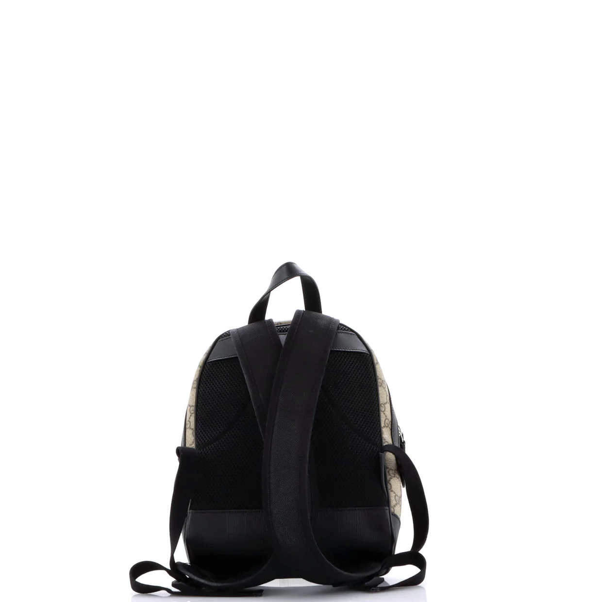 Zip Pocket Backpack GG Coated Canvas Small - Deep Luxury