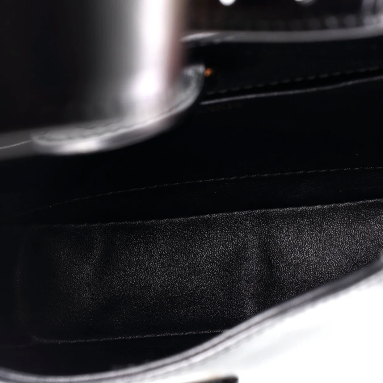 Cleo Shoulder Bag Box Calf Medium - Deep Luxury