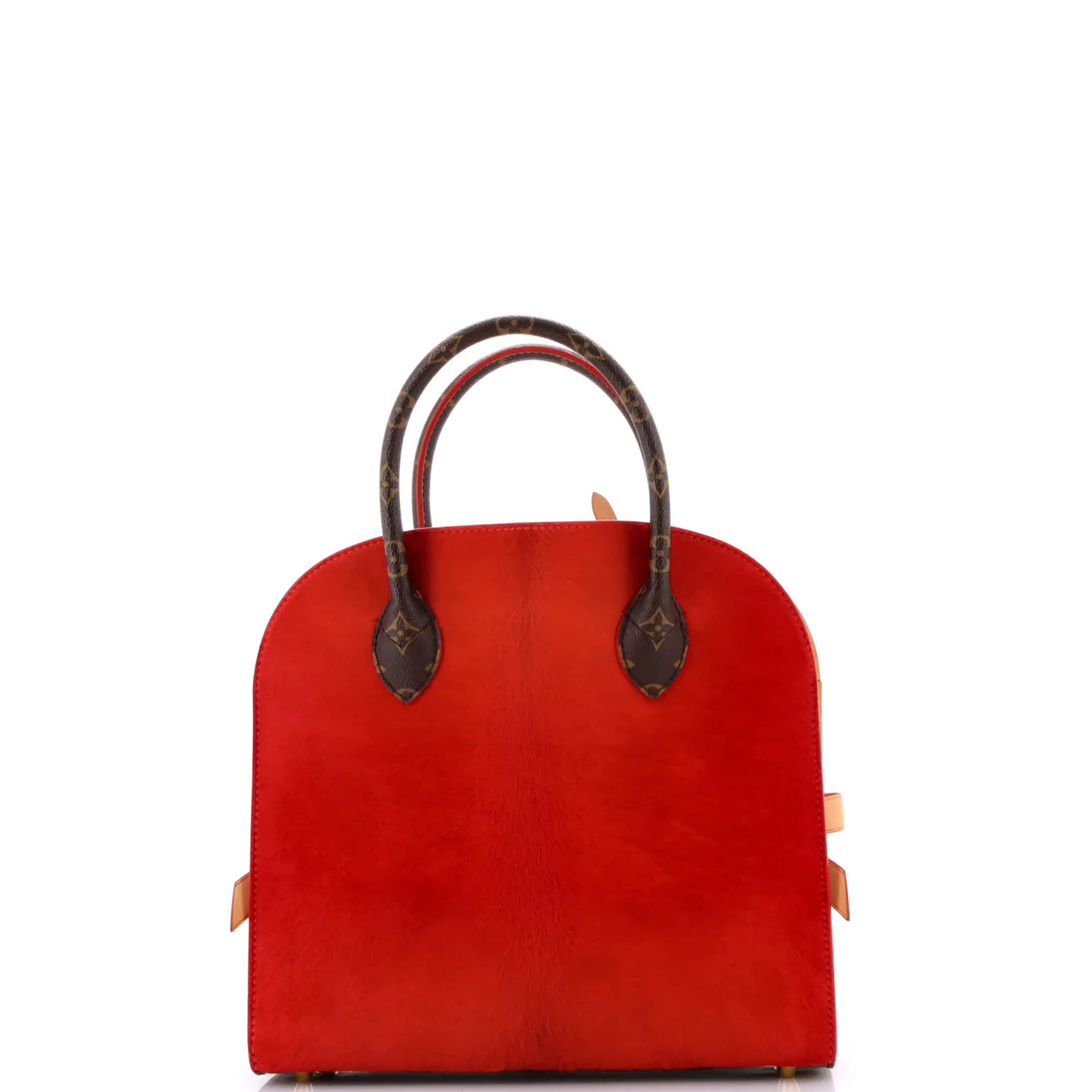 x Christian Louboutin Shopping Bag Calf Hair and Monogram Canvas - Deep Luxury