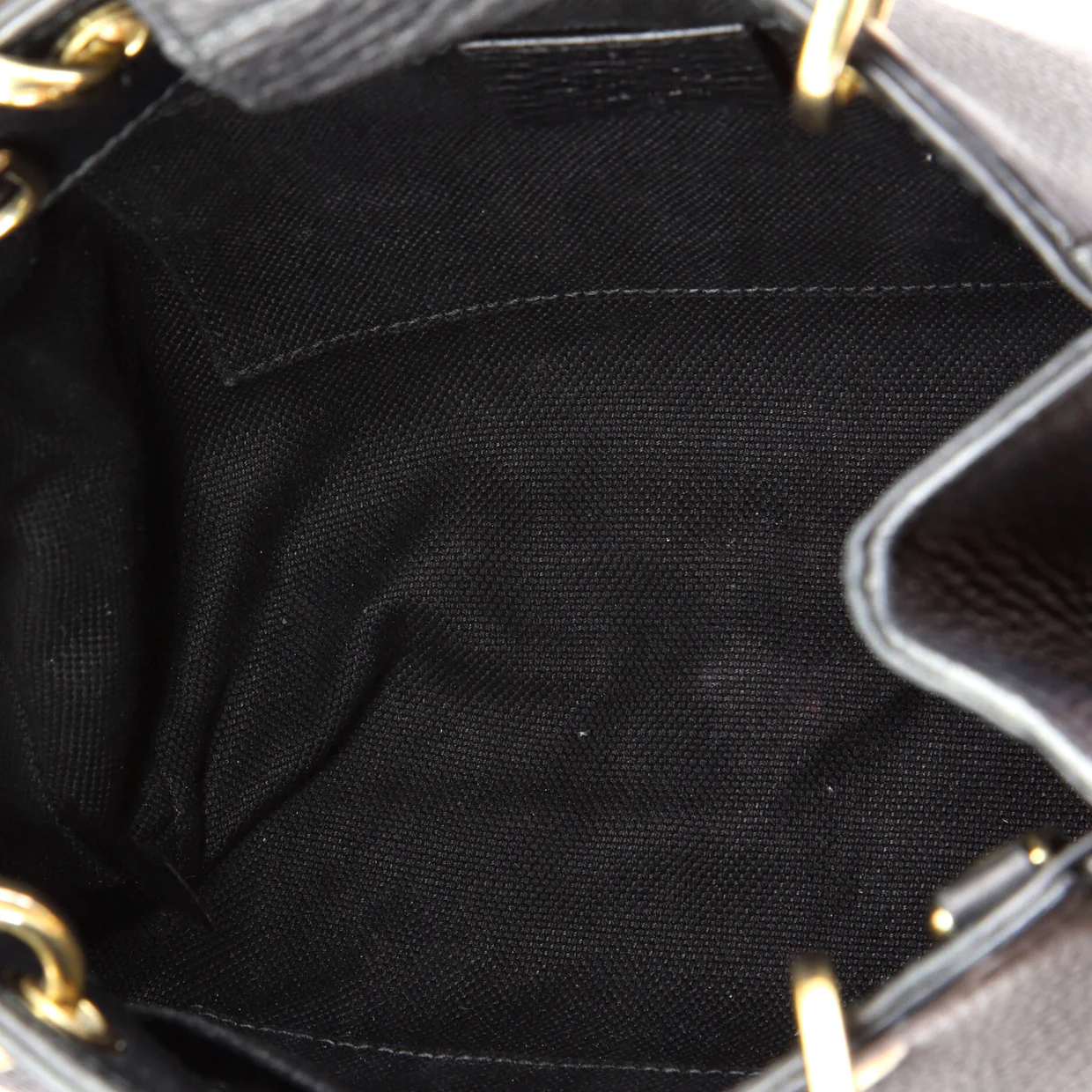 Bamboo Shopper Tote Leather Mini - Deep Luxury