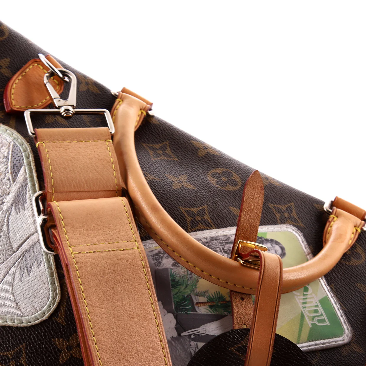 Cindy Sherman Camera Messenger Bag Patch Embellished Monogram Canvas - Deep Luxury