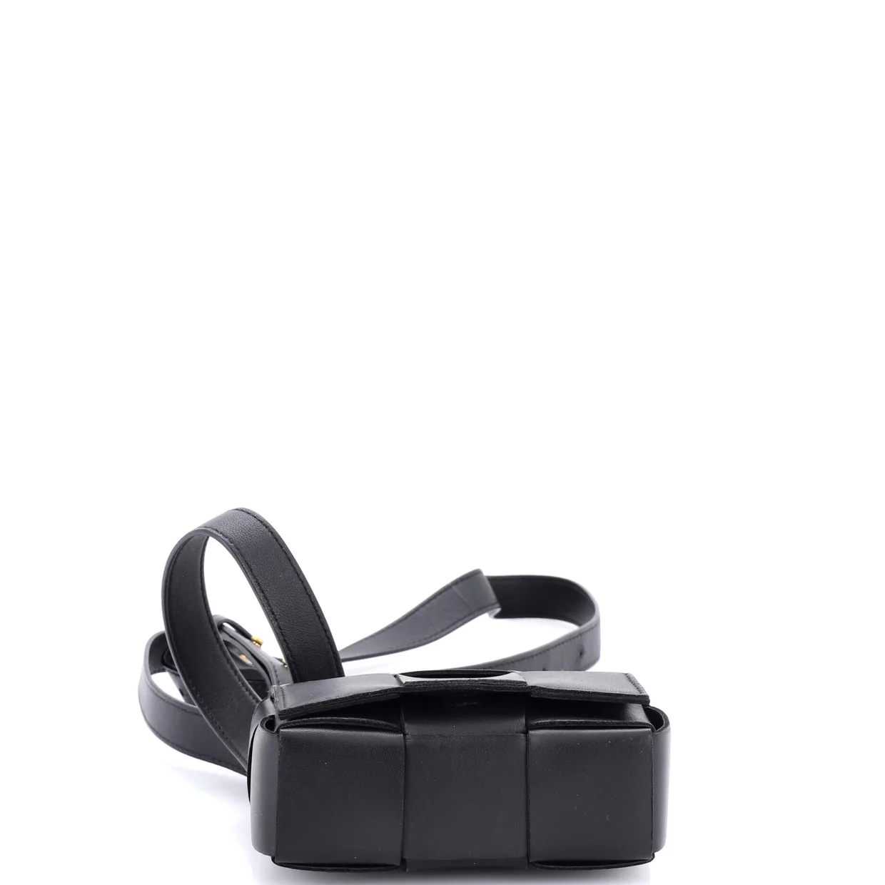 Cassette Crossbody Bag Maxi Intrecciato Leather Candy - Deep Luxury